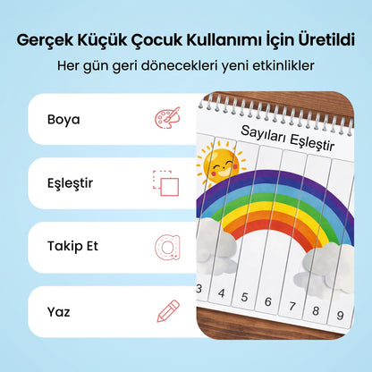 Kiddora™ Montessori Okul Öncesi Kitabı