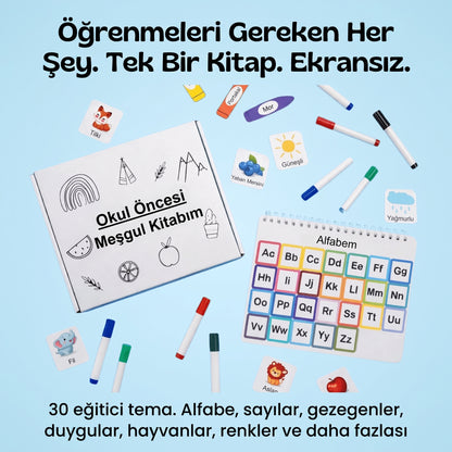 Kiddora™ Montessori Okul Öncesi Kitabı