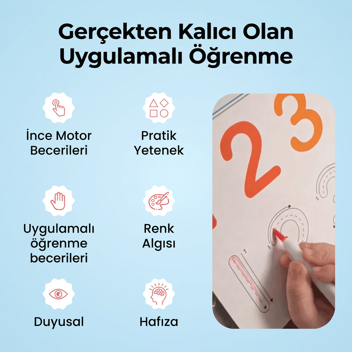 Kiddora™ Montessori Okul Öncesi Kitabı