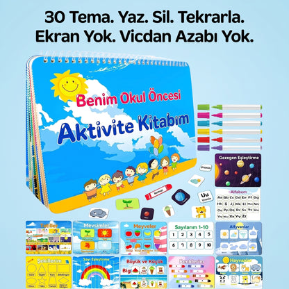 Kiddora™ Montessori Okul Öncesi Kitabı